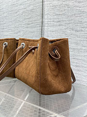 Dior shopping bag brown color size 27x19x13.5cm - 4
