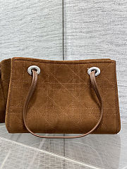 Dior shopping bag brown color size 27x19x13.5cm - 2