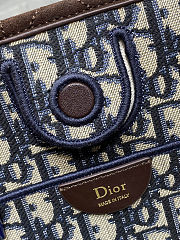 Dior shopping bag Dark brown size 27x19x13.5cm - 2