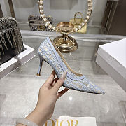 Dior Adiorable Pump blue 8cm - 4
