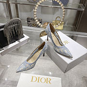 Dior Adiorable Pump blue 8cm - 2
