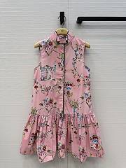 Dior Dioriviera Short Flared Dress pink - 1