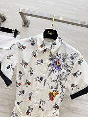 Dior Mid-Length Belted Shirtdress - 4