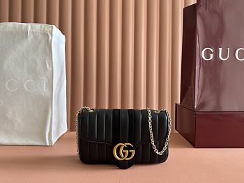 Gucci Jetset GG Marmont shoulder bag size 20cm 