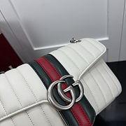 Gucci Jetset GG Marmont medium shoulder bag size 26x15x7cm - 5