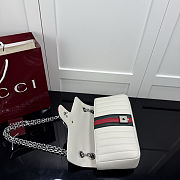 Gucci Jetset GG Marmont medium shoulder bag size 26x15x7cm - 4