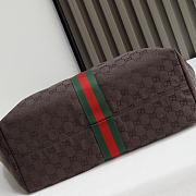 Gucci Women's Brown Giglio Tote Bag size 60x47x16cm -01 - 4