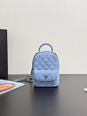 Chanel backpack denim size 22x18x10cm - 1