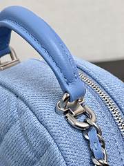 Chanel backpack denim size 22x18x10cm - 5