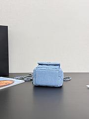 Chanel backpack denim size 22x18x10cm - 2