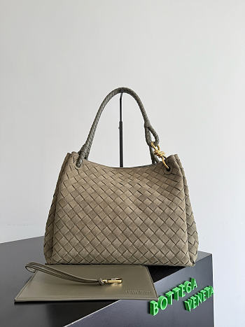 Bottega Veneta Andiamo Parachute bag Suede size 30x26x20cm 