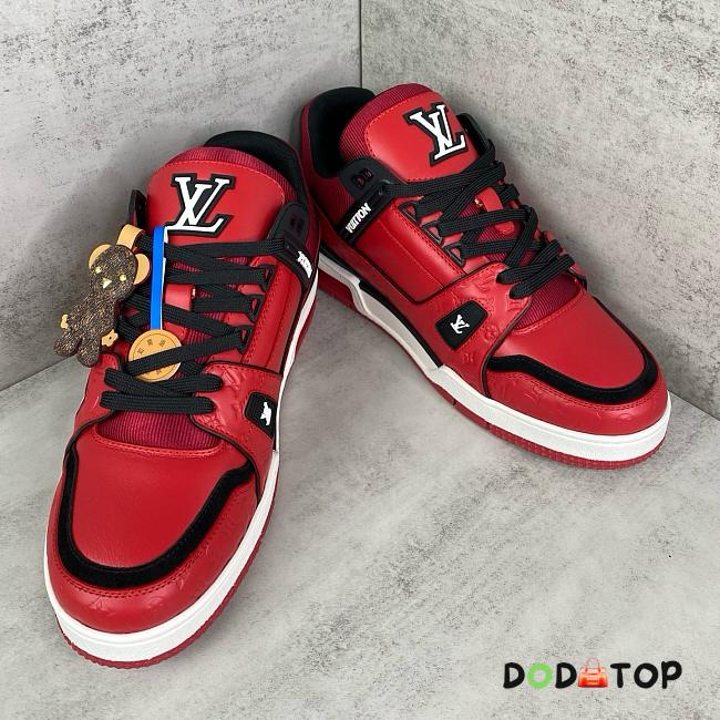 LV Trainer Sneaker red - 1