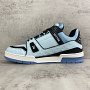 LV Trainer Sneaker blue -01 - 4