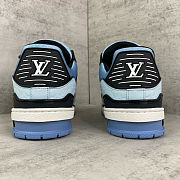 LV Trainer Sneaker blue -01 - 3