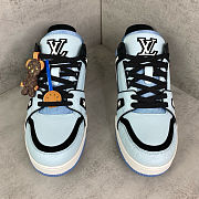 LV Trainer Sneaker blue -01 - 2