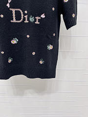 Dior Short-sleeved sweater black - 3