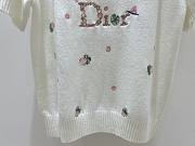 Dior Short-sleeved sweater white - 3