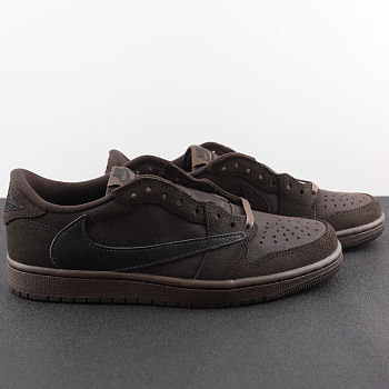 Jordan 1 Retro Low OG SP Travis Scott Velvet Brown