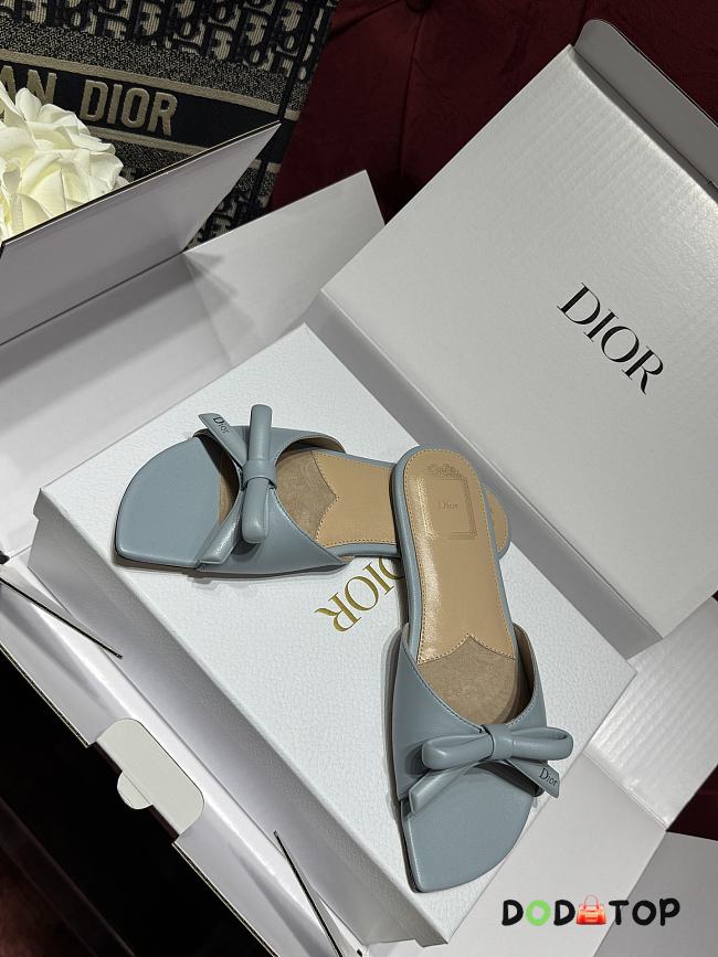 Dior Bow Slide blue - 1