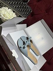 Dior Bow Slide blue - 3