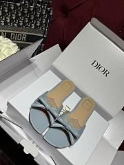Dior Bow Slide blue - 4