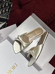 Dior Bow Slide white - 4