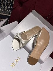 Dior Bow Slide white - 2