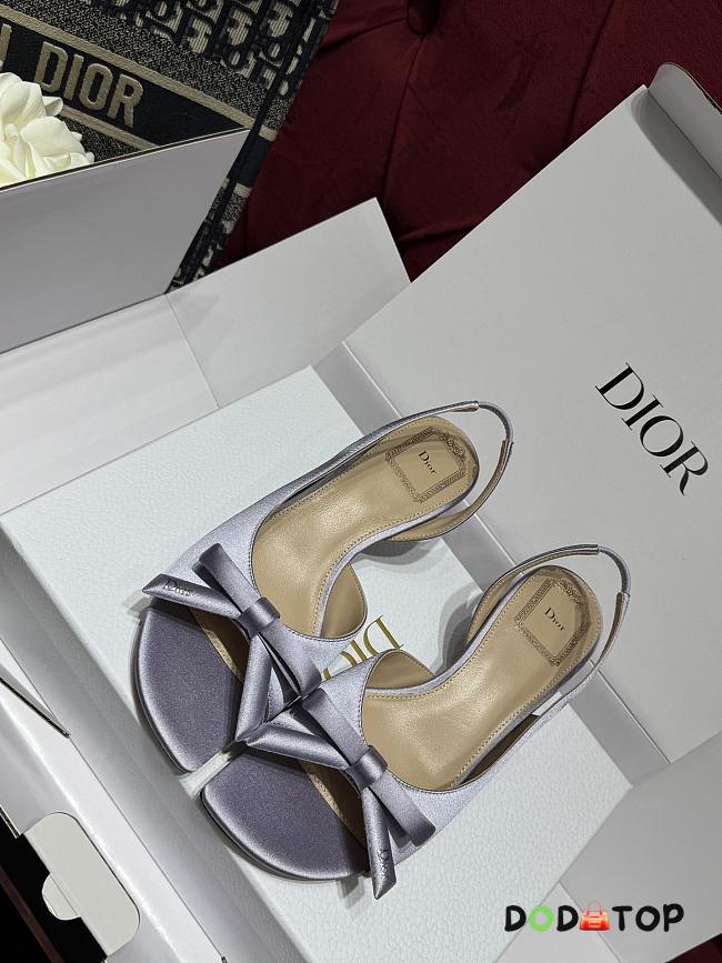 Dior Bow Slide Purple - 1