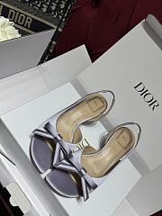 Dior Bow Slide Purple - 4