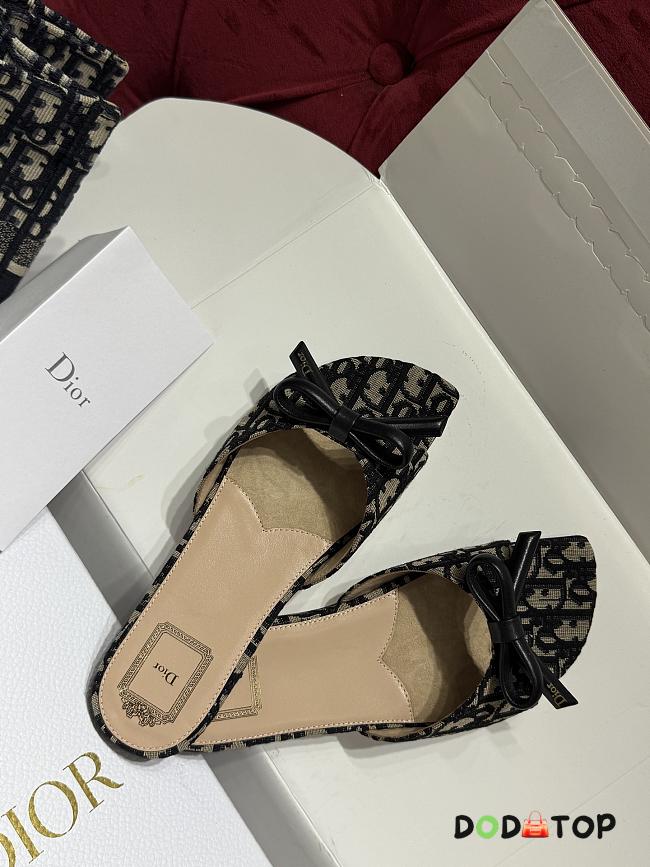Dior Bow Slide caro - 1