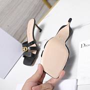 Dior Dway Slide black heels 6.5cm - 5