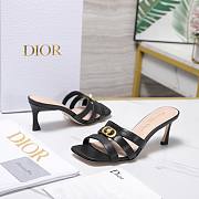 Dior Dway Slide black heels 6.5cm - 2