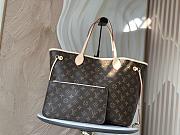 Louis Vuitton monogram canvas neverfull light pink bag size 32cm - 2