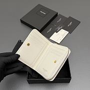 YSL wallet white size 12x10x3cm - 5