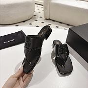 Chanel sandals black women's -01 - 4