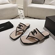 Chanel sandals beige women's  - 2