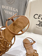 Loewe Women's Paula's Ibiza Petal Anagram Leather Sandals - 3