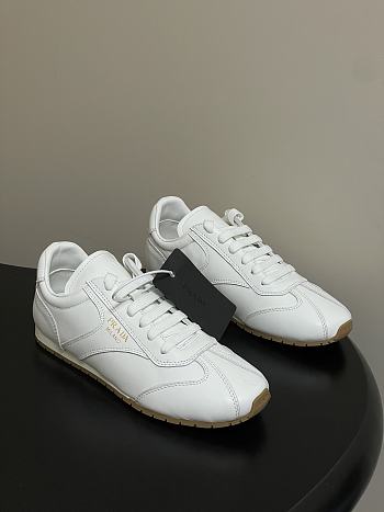 Prada Nappa leather sneakers white