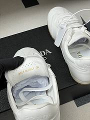 Prada Nappa leather sneakers white - 5