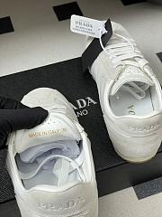 Prada Nappa leather sneakers white -01 - 4