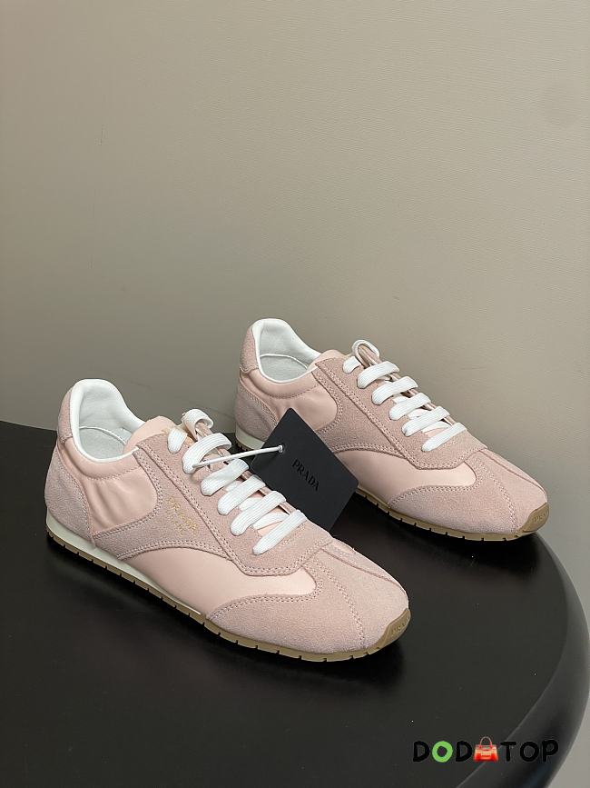 Prada Nappa leather sneakers pink - 1