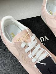 Prada Nappa leather sneakers pink - 4