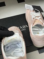 Prada Nappa leather sneakers pink - 5