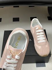 Prada Nappa leather sneakers pink - 3