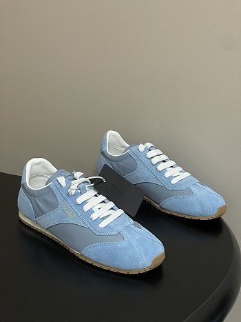 Prada Nappa leather sneakers blue 