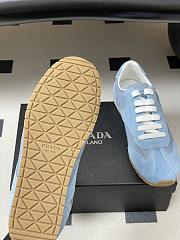 Prada Nappa leather sneakers blue  - 5