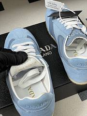 Prada Nappa leather sneakers blue  - 3