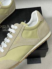 Prada Women's suede lace-up sneakers green - 6