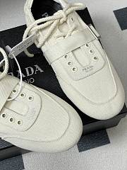 Prada Collapse canvas sneakers white - 6