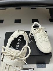 Prada Collapse canvas sneakers white - 4